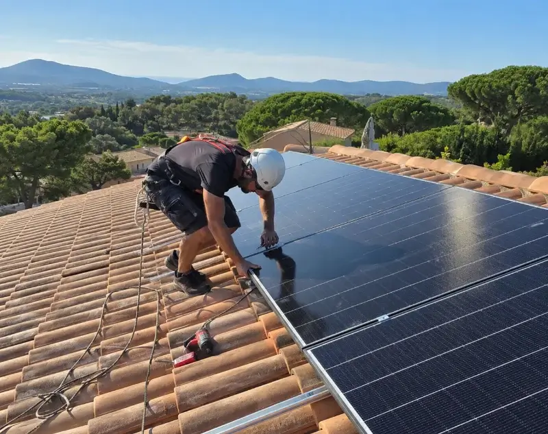 Installateur panneaux solaires Massongy — pose photovoltaïque sur toiture